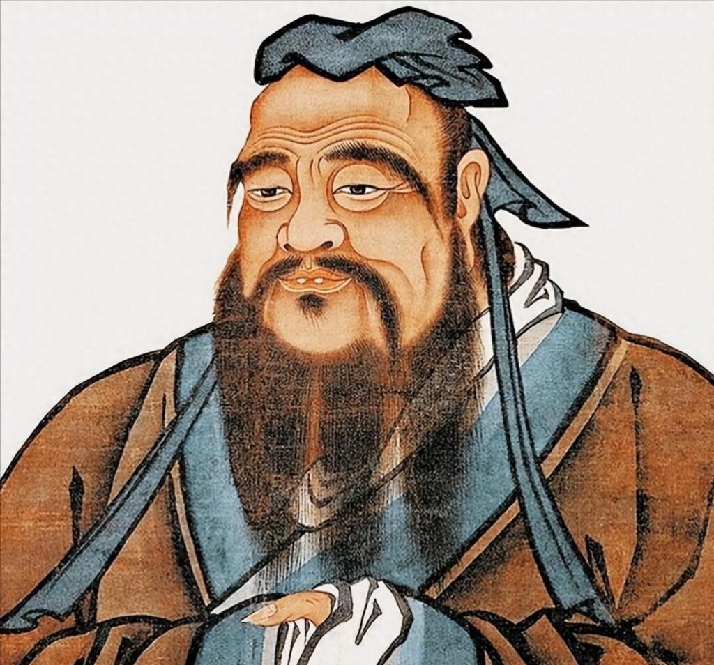 Figure: A portrait of Confucius. Go study in China!